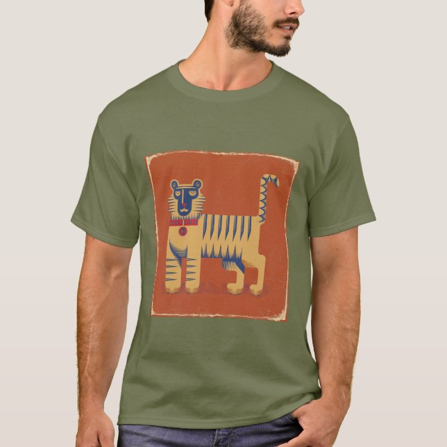 Stylised wildlife T-shirt (Front)