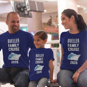 Stylish 2026 Family Cruise Matching Group Tee