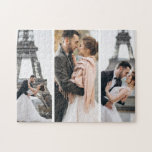 Stylish 3 Photo Gallery Jigsaw Puzzle<br><div class="desc">Add Your Own - 3 Photo Gallery Personalised design.</div>