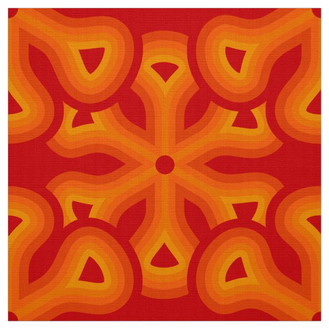 Stylish 60s 70s fabric (Swatch)