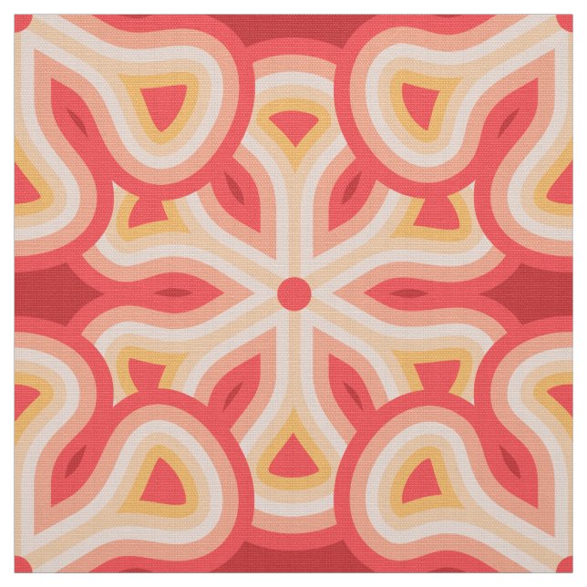 Stylish 60s 70s fabric (Swatch)