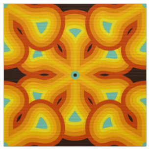 Stylish 60s 70s fabric