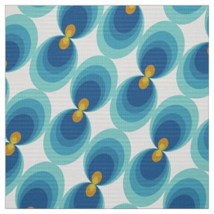 stylish  70s 60s retro mod fabric