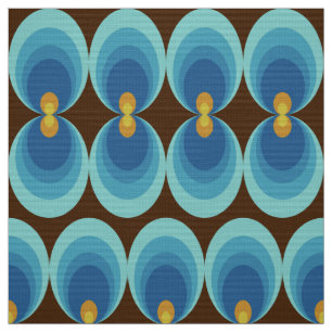 stylish  70s 60s retro mod fabric