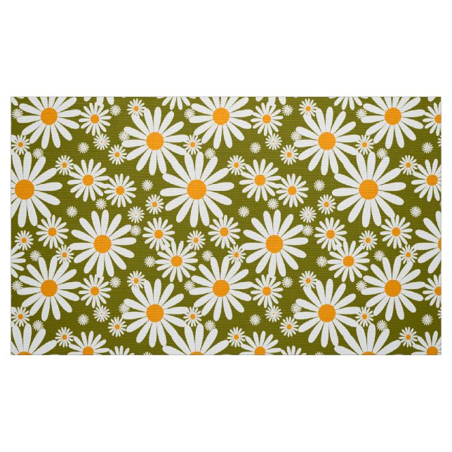 stylish  70s 60s retro mod fabric (Fat Quarter)