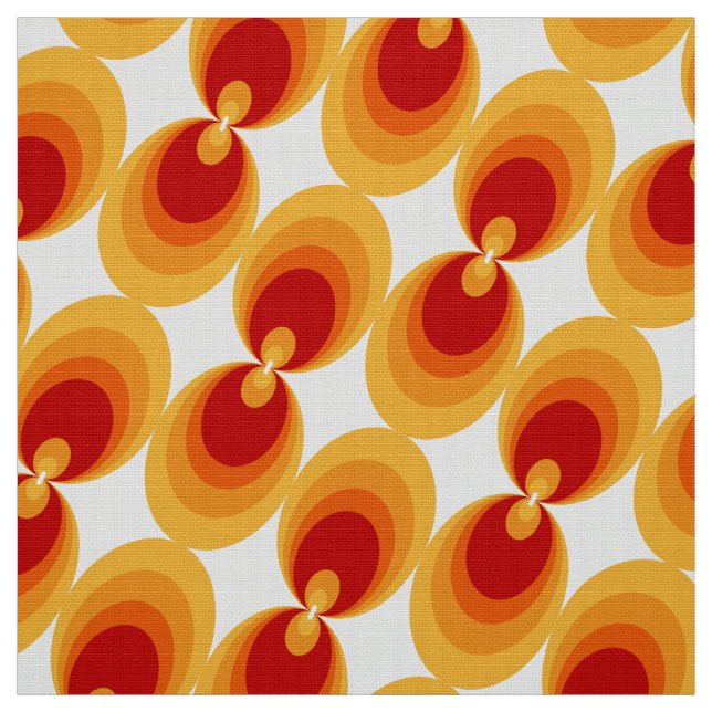 stylish  70s 60s retro mod fabric (Swatch)