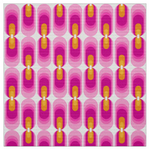 stylish  70s 60s retro mod fabric