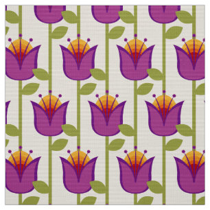 stylish  70s 60s retro mod fabric