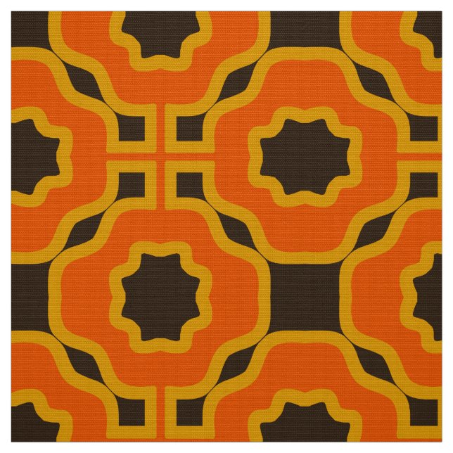 stylish  70s retro mod fabric (Swatch)