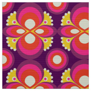 stylish  70s retro mod fabric