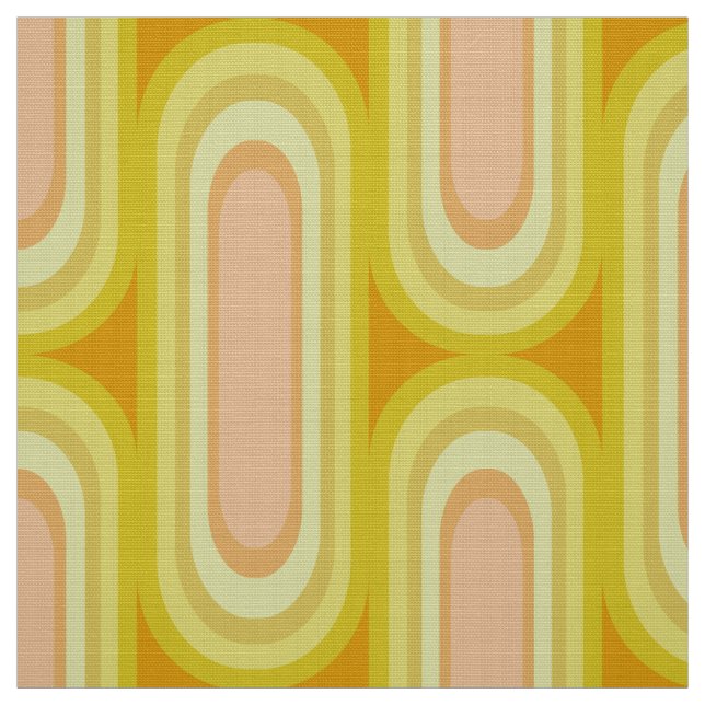 stylish  70s retro mod fabric (Swatch)