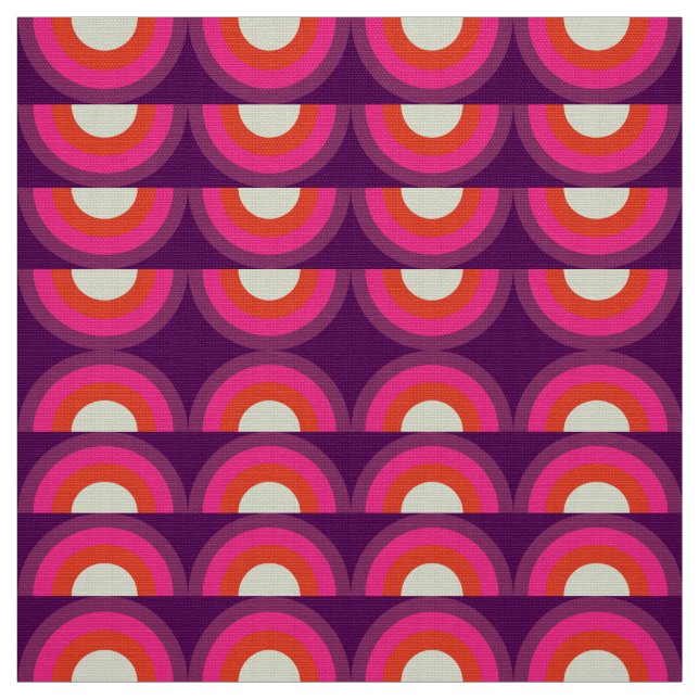 stylish  70s retro mod fabric (Swatch)