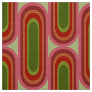 stylish  70s retro mod fabric