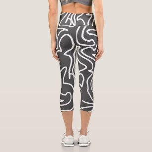 Stylish Abstract Art Leggings