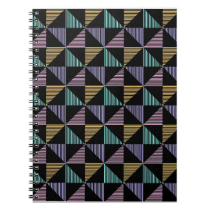 Stylish Abstract Geometric Print – Modern Trendy Notebook