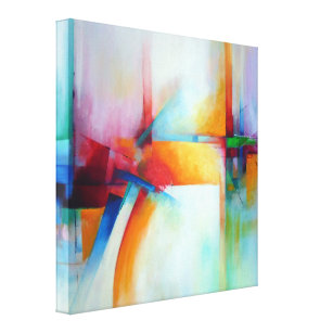 Stylish Abstract Painting Acrlylic Modern Art Deco Canvas Print