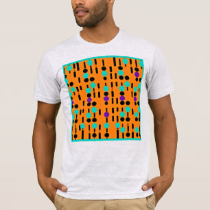Stylish Abstract Pattern Design T-Shirt
