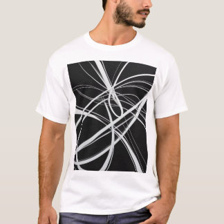 Stylish Abstract Print Shirt, T-Shirt