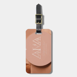 "Stylish Acrylic Luggage Tags: Travel with Eleganc Tag