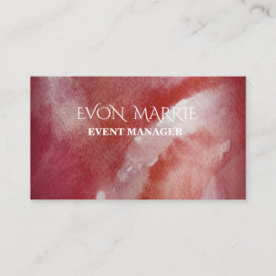 Stylish and Original Event Manager  Busines Card