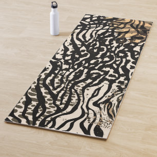 Stylish Animal Print Fitness & Workout Mat