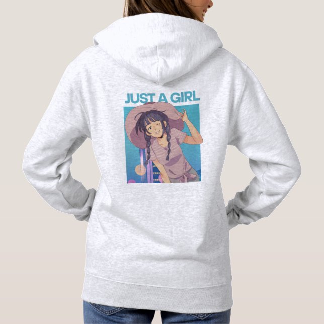"Stylish Anime – Trendy Apparel for Anime  Hoodie (Back)