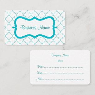 Stylish Appointment Business Card