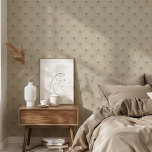 Stylish Art Deco Beige & Cream Geometric Design Wallpaper<br><div class="desc">Revamp your living space with this stylish Art Deco Peel & Stick wallpaper, featuring an elegant geometric design. The pattern showcases a sophisticated palette of beige, taupe, cream, and soft grey, forming striking fan and diamond shapes that epitomise the classic Art Deco style. Perfect for creating a feature wall or...</div>