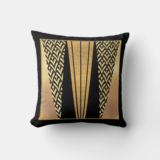 Stylish Art Deco Cushion (Front)