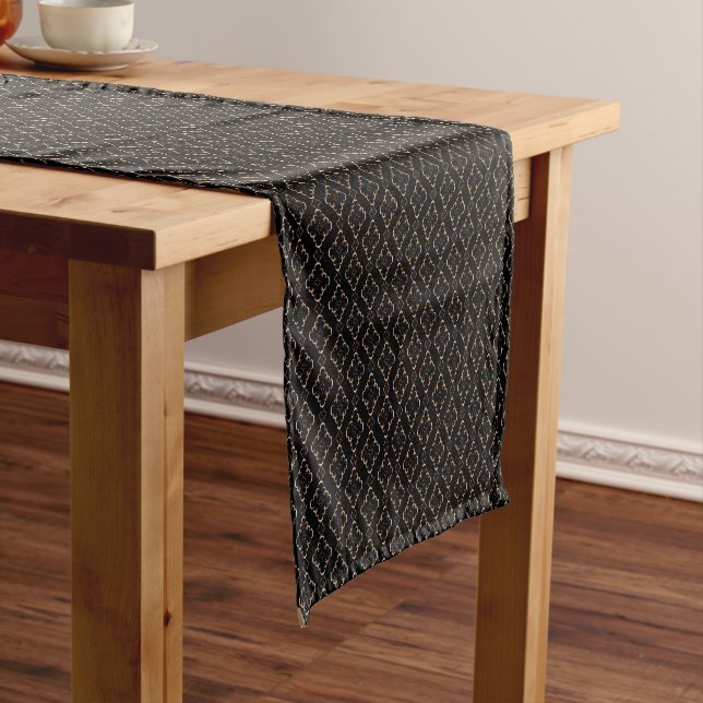 Stylish art deco.  short table runner (In Situ)