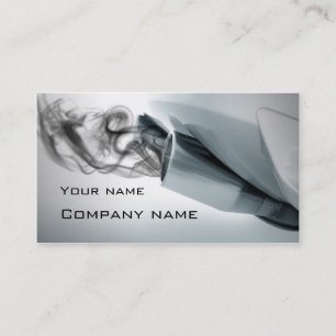 Stylish automotive business card