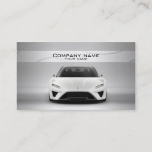 Stylish automotive business card