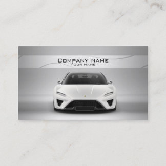 Stylish automotive business card