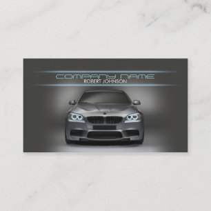 Stylish automotive business card