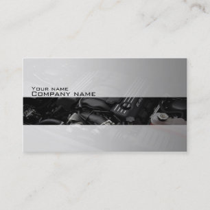 Stylish automotive business card