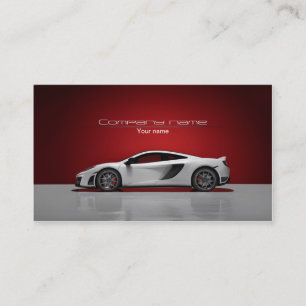 Stylish automotive business card