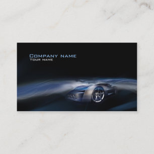 Stylish automotive business card