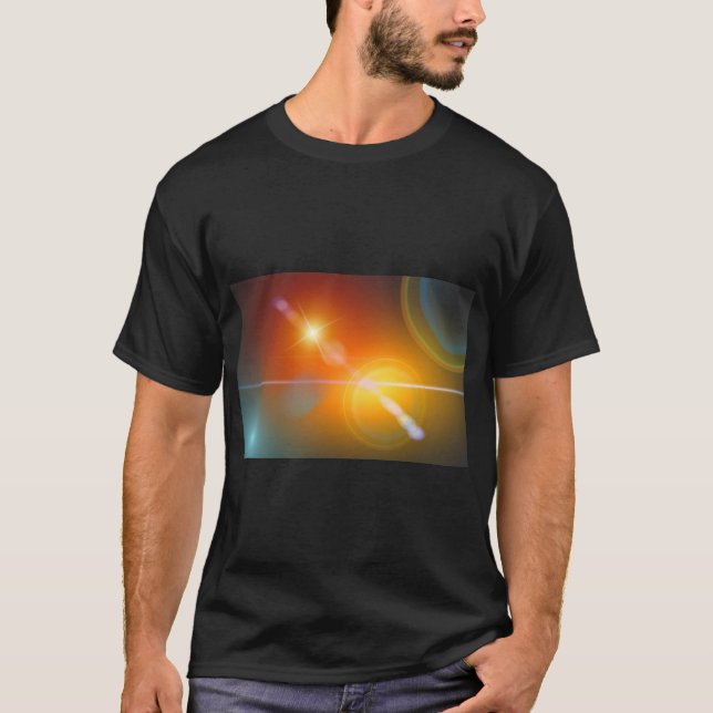 Stylish Background Art T-Shirt (Front)