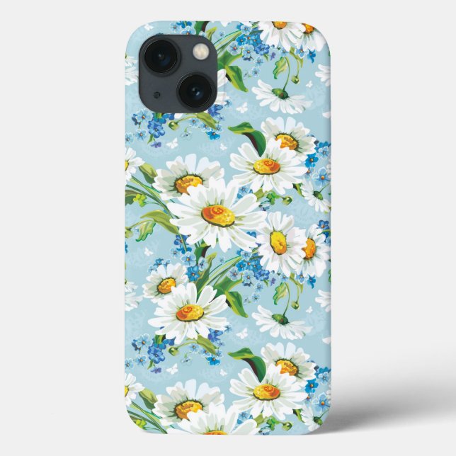 Stylish beautiful bright floral pattern 2 Case-Mate iPhone case (Back)