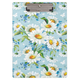 Stylish beautiful bright floral pattern 2 clipboard