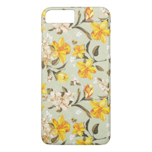 Stylish beautiful bright floral pattern Case-Mate iPhone case