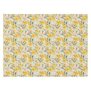 Stylish beautiful bright floral pattern tablecloth
