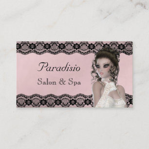 Stylish Beauty Salon and Spa Business Card