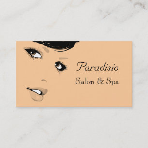 Stylish Beauty Salon and Spa Business Card