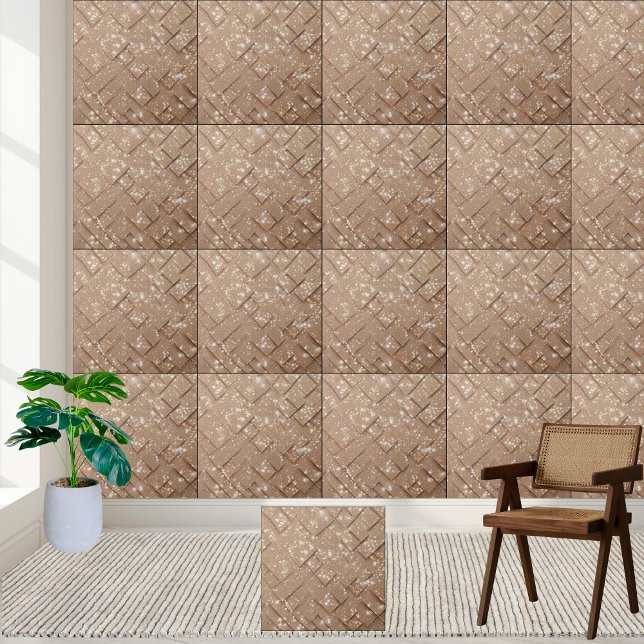 Stylish Beige Shimmering Glitter Floor Wall Tile (Stylish Beige Shimmering Glitter Floor Wall Tile)