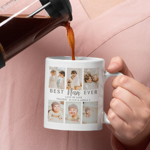 Stylish Best Nan Ever 6 Photo  Coffee Mug