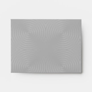Stylish, black circles design. Custom Envelope