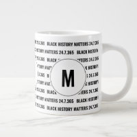 Stylish BLACK HISTORY MATTERS Monogram