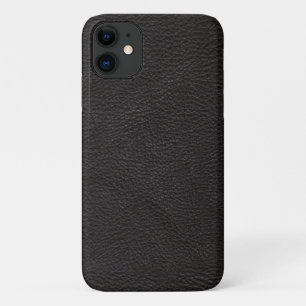 Stylish Black Leather With Texture Case-Mate iPhone Case