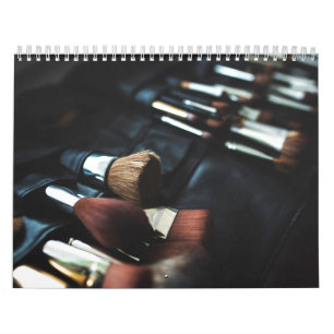 Stylish Black Makeup Artist Calendar